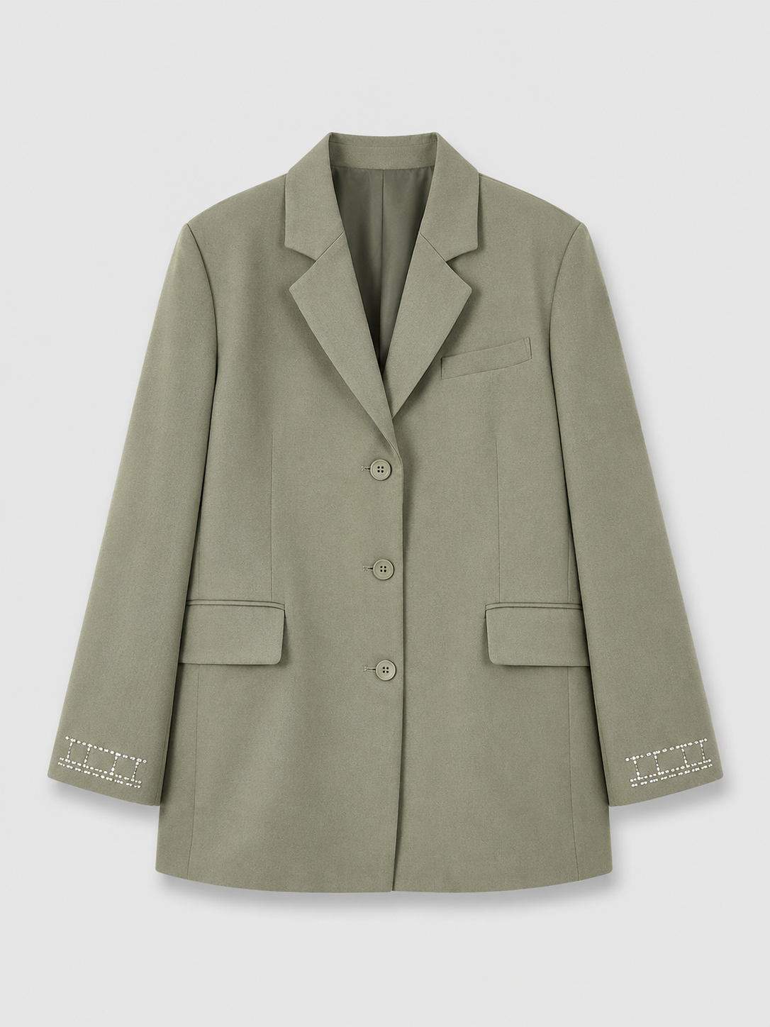 Eleganter Blazer mit breiten Schultern