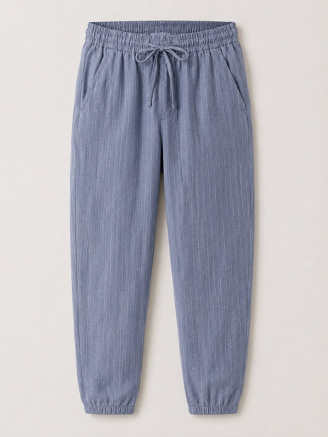 Gestreifte Hose mit Kordelzug