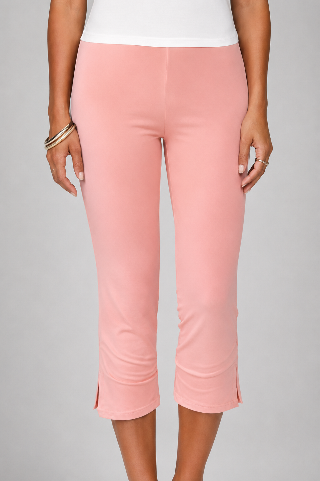 Capri Hose mit Schleifendetail