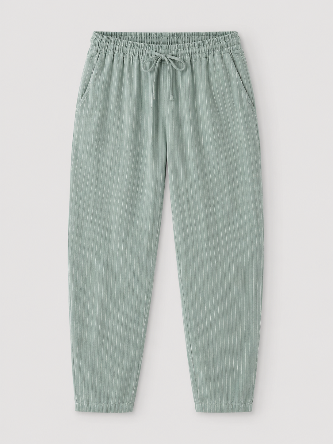 Gestreifte Hose mit Kordelzug
