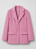 Warmer Damenblazer mit Klappkragen