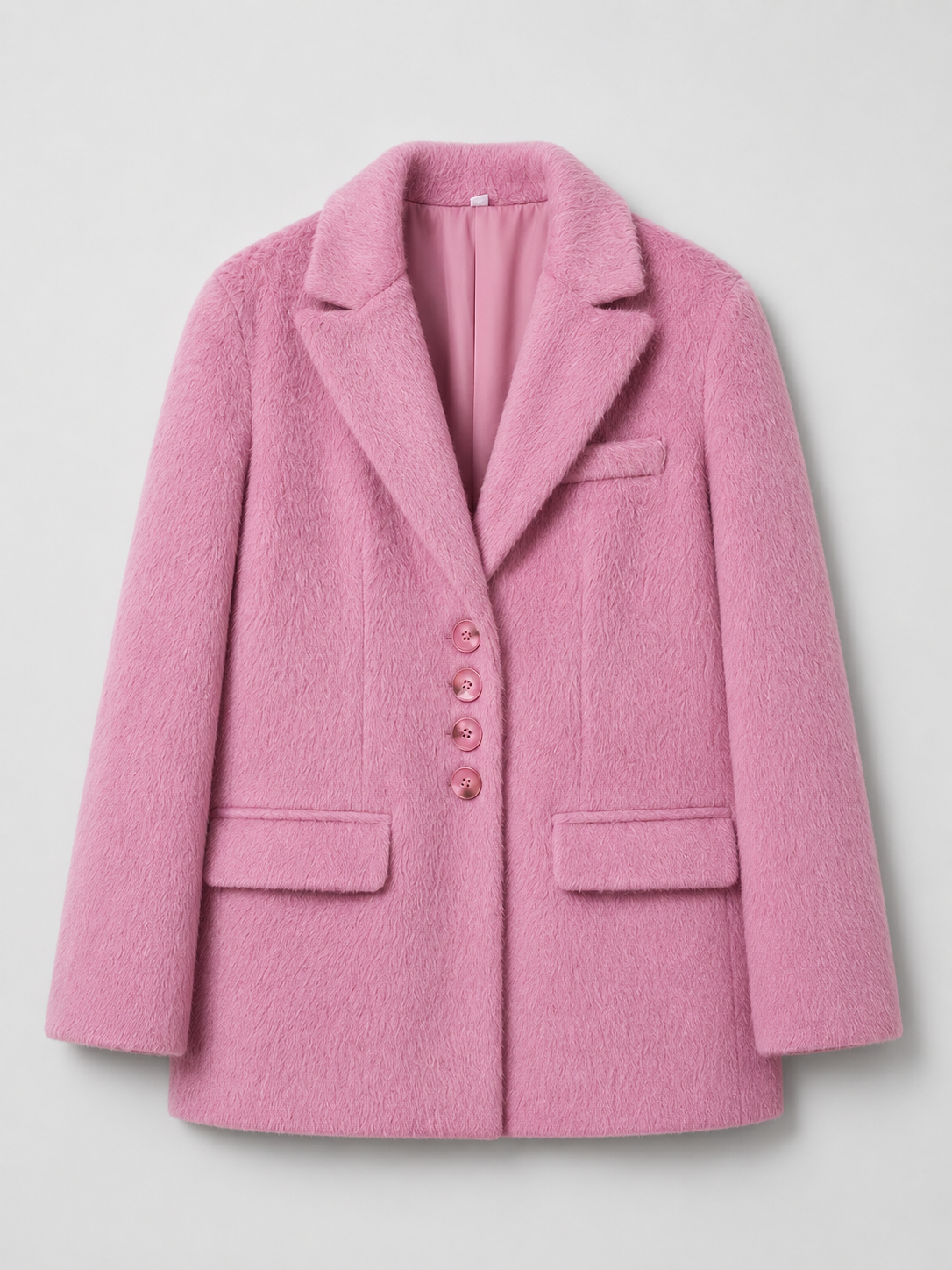 Warmer Damenblazer mit Klappkragen